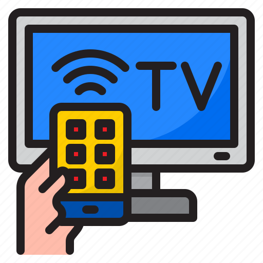 Smartphone, internet, tv, remote, wifi icon - Download on Iconfinder