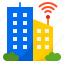 building, town, internet, wifi, technology 
