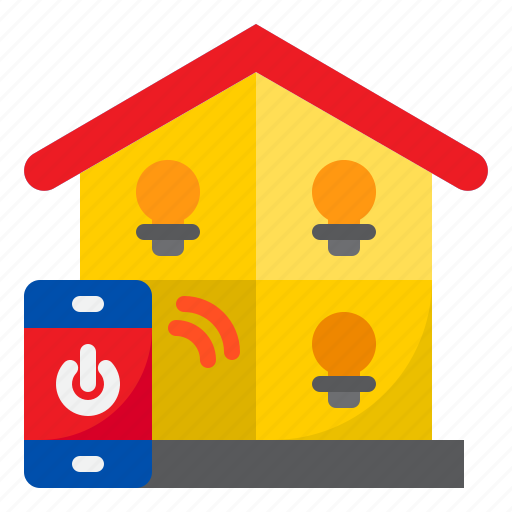 Mobilephone, internet, blub, smartphone, light icon - Download on Iconfinder