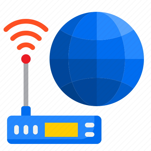 Rounter, wifi, internet, network, world icon - Download on Iconfinder