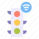internet of things, traffic light, traffic signal