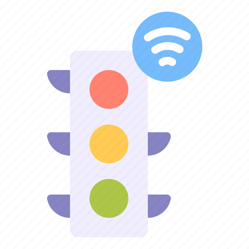 Internet of things, traffic light, traffic signal icon - Download on Iconfinder