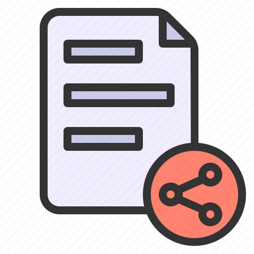 Document, share, sync, file sharing icon - Download on Iconfinder