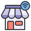 store, shopping, internet of things 
