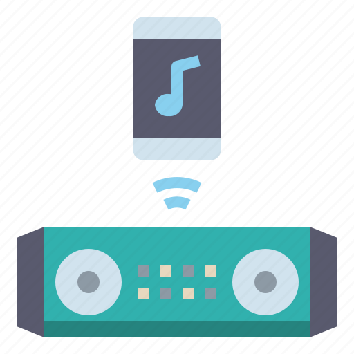 Audio, bluetooth, music, speaker, wireless icon - Download on Iconfinder