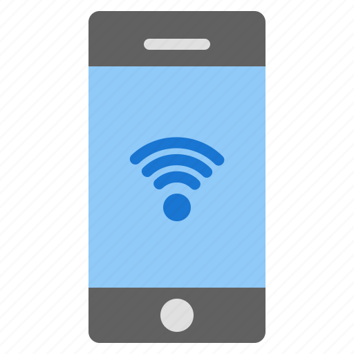 Smartphone, connection, mobile, wifi, wireless, phone icon - Download on Iconfinder
