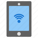 tablet, connection, device, mobile, wifi, wireless, signal