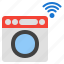 washing, machine, control, smart, wireless, home, laundry 
