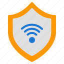 shield, badge, internet, security, wireless, wifi, protection