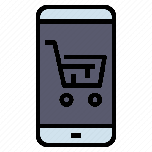 Cart, online, shop, shopping, smartphone, store, supermarket icon - Download on Iconfinder
