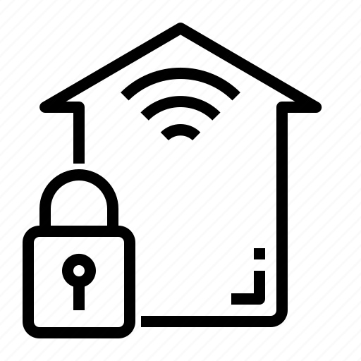 Home, lock, house, internet, locked, security icon - Download on Iconfinder