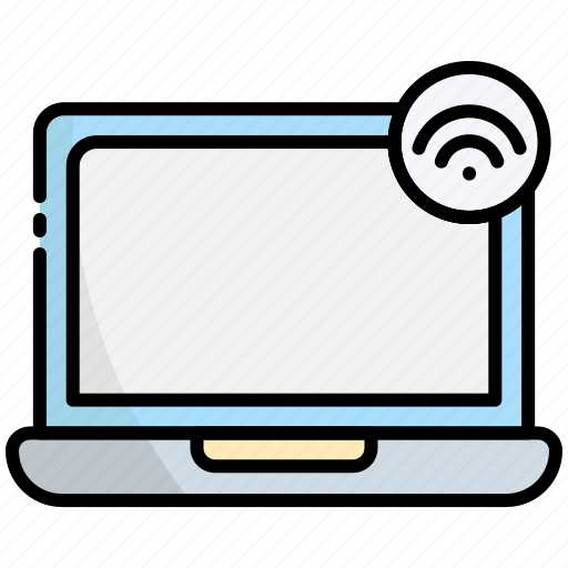 Laptop, pc, computer, internet of things, iot icon - Download on Iconfinder
