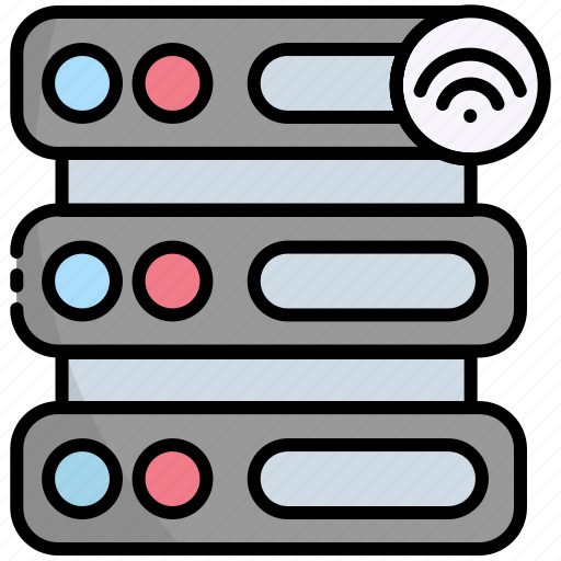 Server, database, storage, internet of things, iot icon - Download on Iconfinder
