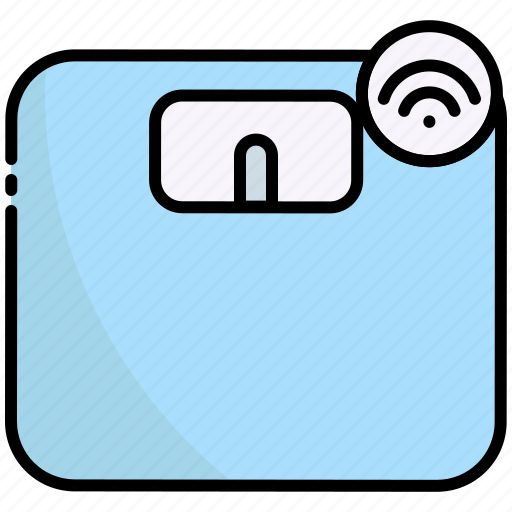Scale, weight, scales, internet of things, iot icon - Download on Iconfinder