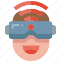 vr, glasses, multimedia, virtual, reality, headset, entertainment