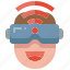 vr, glasses, multimedia, virtual, reality, headset, entertainment 
