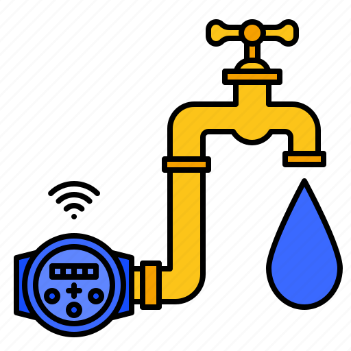 Public, utility, water, service, supply, iot icon - Download on Iconfinder