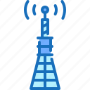 signal, pole, tower, internet, of, things 