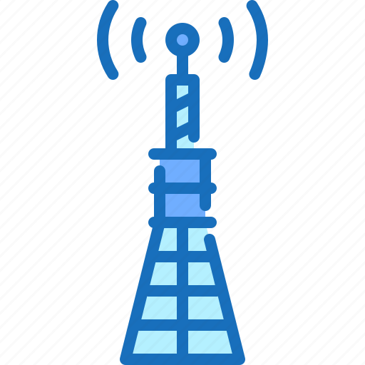 Signal, pole, tower, internet, of, things icon - Download on Iconfinder
