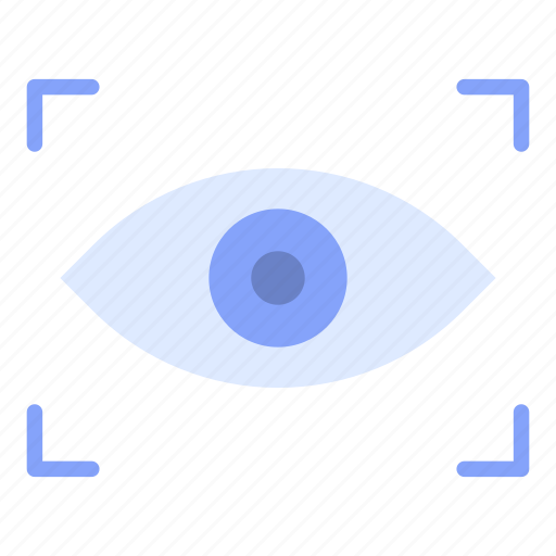 Eye scanner, retina, scanning, eye recognition icon - Download on Iconfinder