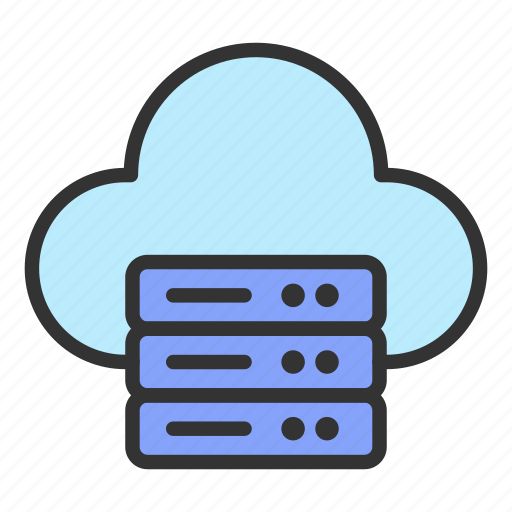 Cloud, cloud storage, data, server icon - Download on Iconfinder