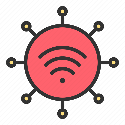 Internet of things, connectivity, wifi, network icon - Download on Iconfinder