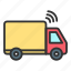 smart logistic, truck, delivery, shipping 