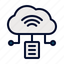 cloud, computing, document, information, connection, database, network