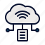 cloud, computing, document, information, connection, database, network 