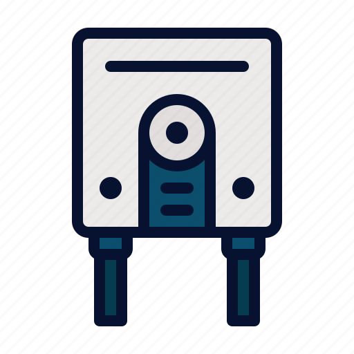 Equipment, electric, thermal, water, heater, boiler icon - Download on Iconfinder