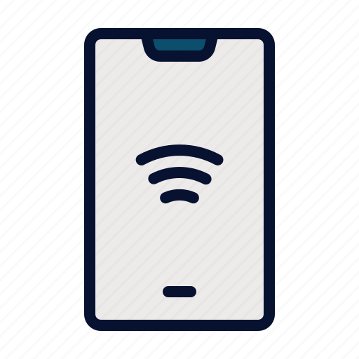 Handphone, smartphone, phone, wifi, wireless, remote, iot icon - Download on Iconfinder