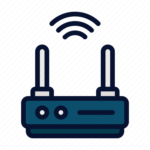 Wifi, router, modemconnection, antenna, networking, ethernet, internet icon - Download on Iconfinder