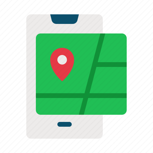 Gps, maps, location, route, place, navigation icon - Download on Iconfinder