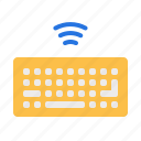 keyboard, wireless, technology, digital, equipment