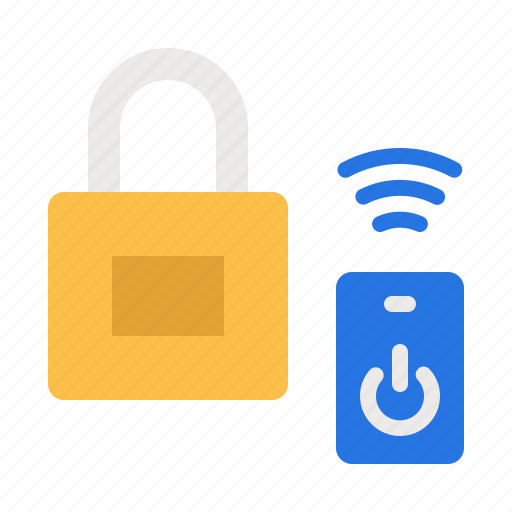 Padlock, protection, safety, lock, key, protect, iot icon - Download on Iconfinder