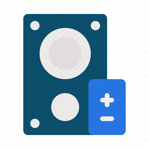 Speaker, music, sound, bass, loud, stereo, multimedia icon - Download on Iconfinder