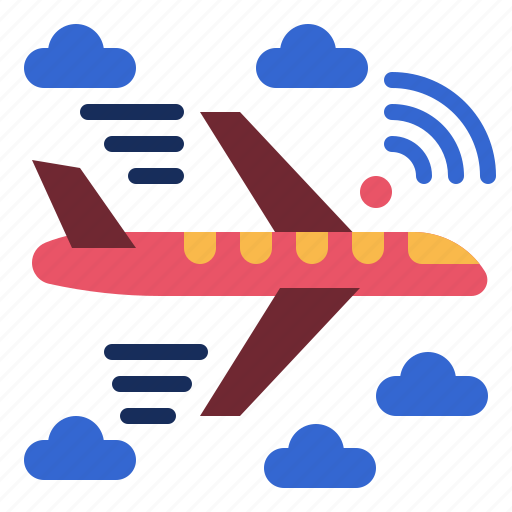 Internetofthing, airplane, smart, plane, travel, flight, airport icon - Download on Iconfinder