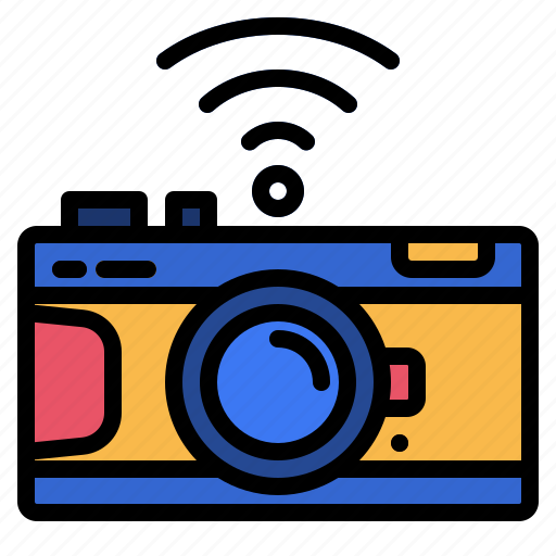Internetofthing, camera, technology, photo, photography, smart icon - Download on Iconfinder