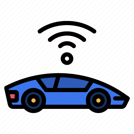 Internetofthing, car, vehicle, technology, autopilot, transportation icon - Download on Iconfinder