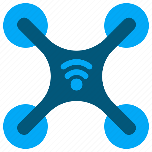 Drone, technology, device, drone-camera, quadcopter, drone-delivery, wireless icon - Download on Iconfinder