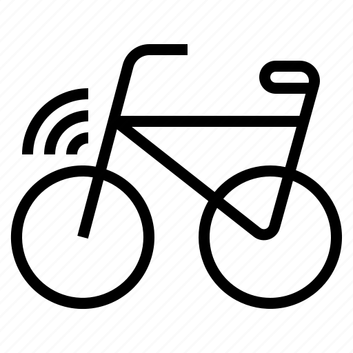 Bicycle, bike, iot, internet of things, smart bike icon - Download on Iconfinder