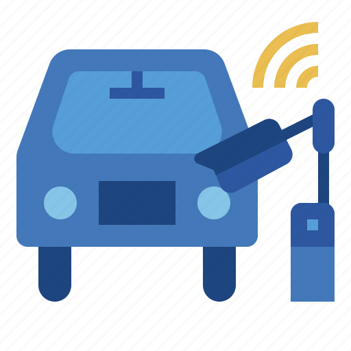 Car, iot, security, internet of things, smart license plate icon - Download on Iconfinder