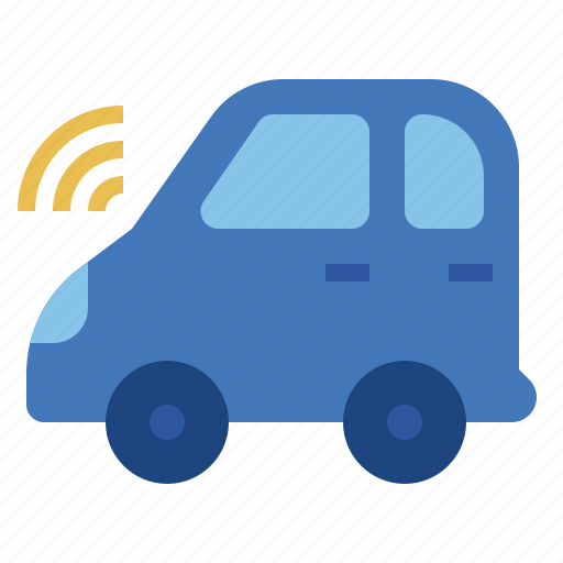 Iot, smart, connection car, internet of things, smart car icon - Download on Iconfinder