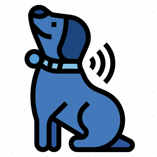 Dog, iot, animal track, internet of things, pet tracking icon - Download on Iconfinder
