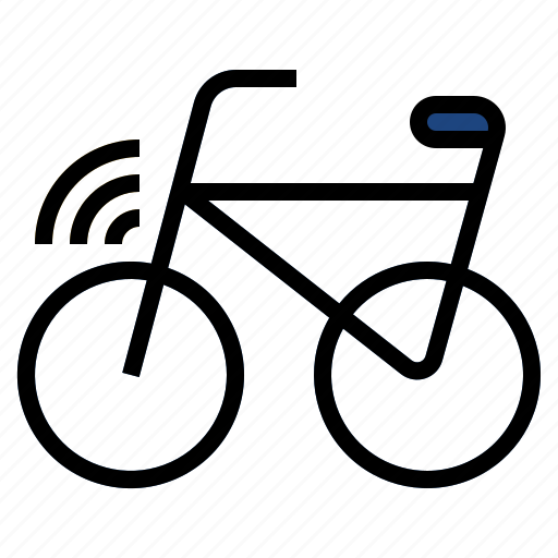 Bicycle, bike, iot, internet of things, smart bike icon - Download on Iconfinder