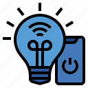 iot, lamp, technology, internet of things, smart bulb