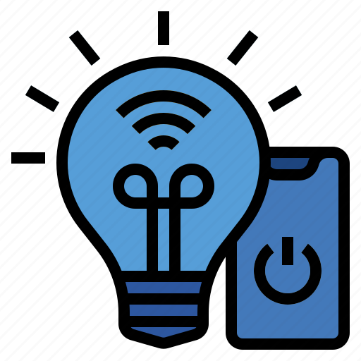 Iot, lamp, technology, internet of things, smart bulb icon - Download on Iconfinder