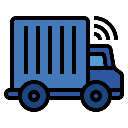 Cargo, iot, internet of things, smart logistics, smart transportation icon - Download on Iconfinder