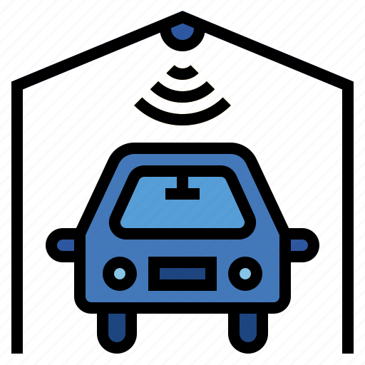 Car, iot, parking, internet of things, smart parking icon - Download on Iconfinder