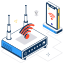 internet, illustration, technology 